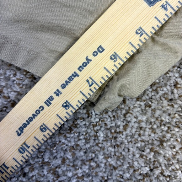 Carhartt Mens Tan Canvas Work Shorts Khaki Utility Carpenter 40 - Picture 8 of 11